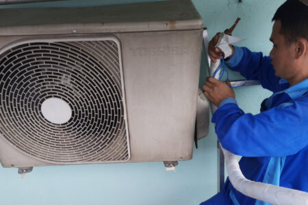 Huy Phong cung cấp dịch vụ sửa máy lạnh ở huyện Trà Bồng