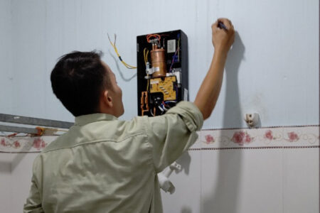 Huy Phong nhận sửa máy nước nóng tại Sơn Tịnh 24/7