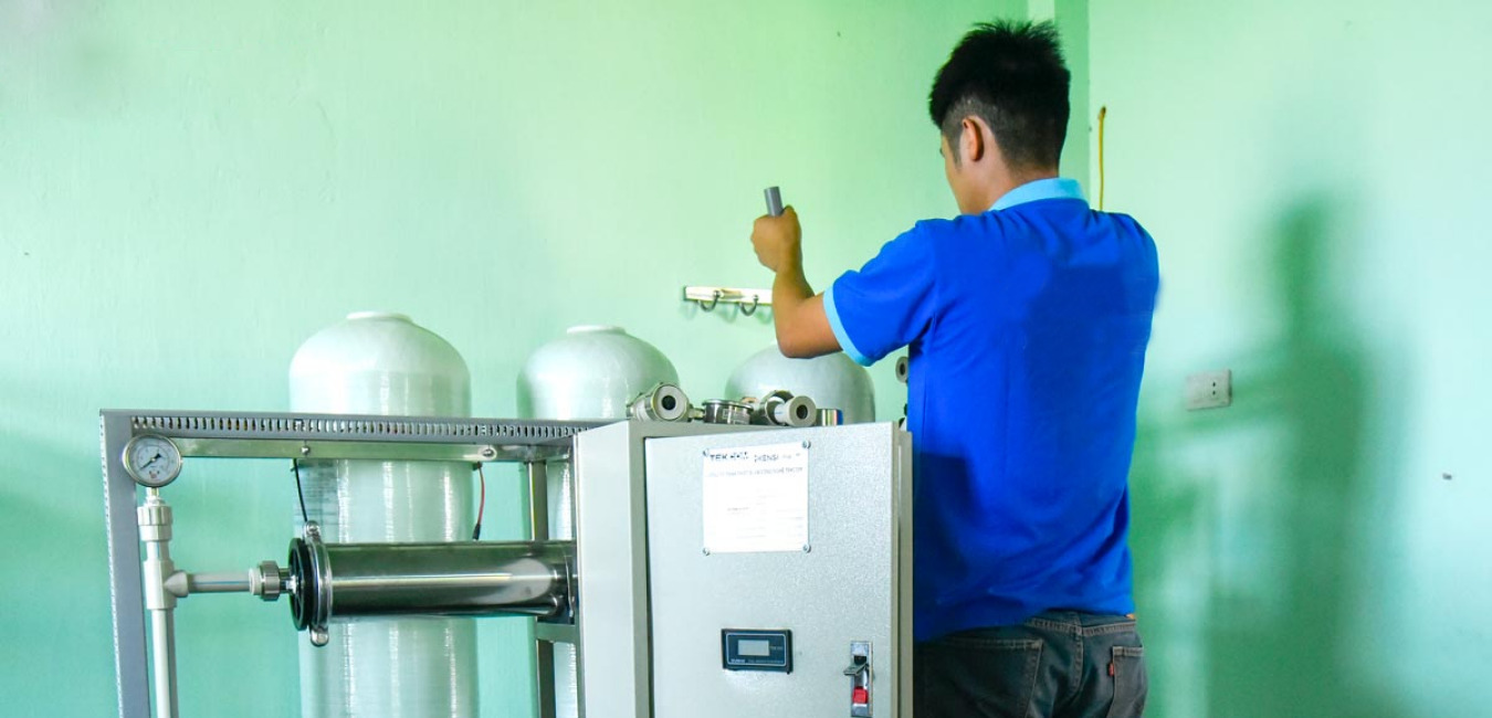 Dịch vụ sửa máy lọc nước Mộ Đức của Huy Phong sửa chữa máy lọc nước dân dụng, công nghiệp