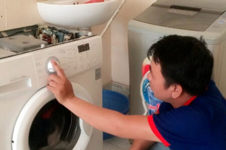 Huy Phong nhận làm vệ sinh, sửa máy giặt tại Sơn Tây